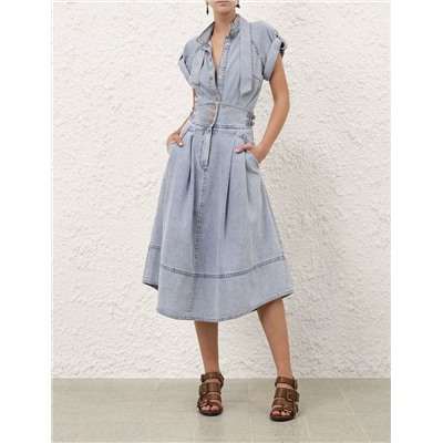 Костюм-двойка из мягкого денима австралийского бренда  (2 цвета) ZIMMERMA*N