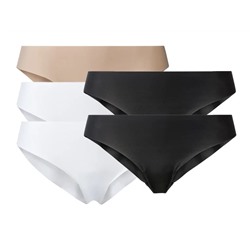 ESMARA® Lingerie ESMARA® Lasercut-Slips Damen, 5 Stück, ohne störende Nähte, mit Elasthan