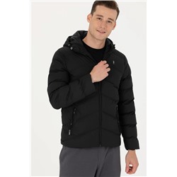 Erkek Siyah Deri Ceket