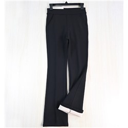 Удобные, мягкие и эластичные женские брюки на флисовой подкладке