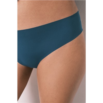 Tanga microfibra clean cut azul
