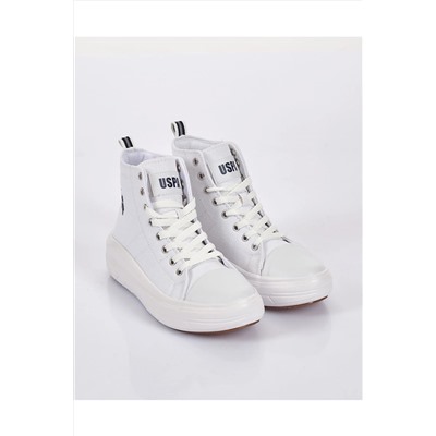 U.S. Polo Assn. Beyaz Kadın Sneakers 2sclementıne3fx 2SCLEMENTINE3FX
