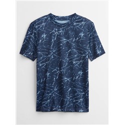 GapFit Kids Fit Tech Print T-Shirt