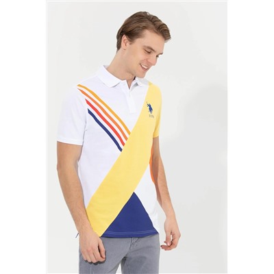 Erkek Açık Sarı Polo Yaka Tişört