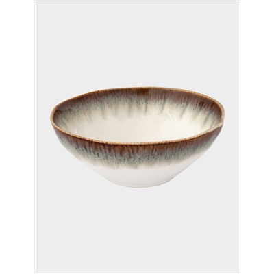 Салатник, 22 см, 1.7 л, коричневый, Nuances