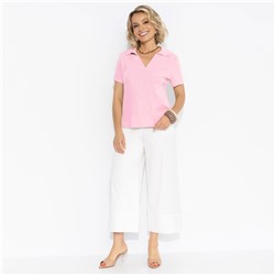 Футболка из мягкого хлопка, Впервые и навсегда (розовая)