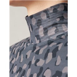 Водолазка с прозрачными рукавами