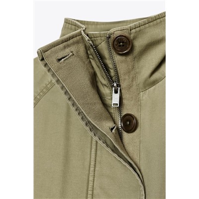 CHAQUETA MAXI BOLSILLOS