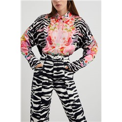 Pantalón largo tiro alto