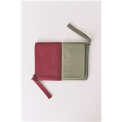 Monedero mini nylon rojo