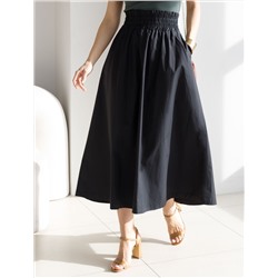 Юбка из легкого хлопкового поплина