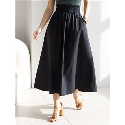 Юбка из легкого хлопкового поплина