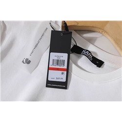 Футболка женская с декоративным накладным карманом с клапаном КАР*Л 😎