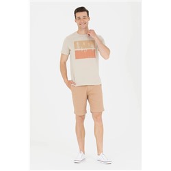 Erkek Taş Bisiklet Yaka Tişört