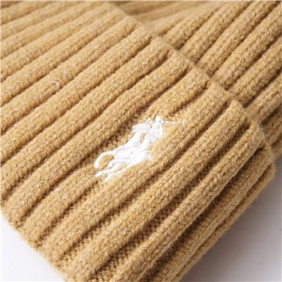 Вязаный комплект из шарфа и шапки РАЛЬ*Ф Л