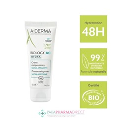 A-Derma Biology AC Hydra Crème Compensatrice Ultra Apaisante BIO 40ml