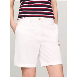 Tommy Hilfiger Solid Stretch Cotton 7" Chino Short