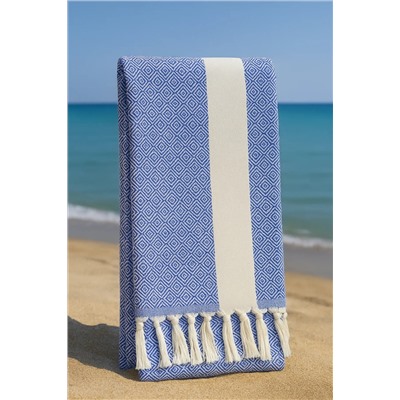 Fabric Box, %100 Doğal Pamuk Elmas Peştemal Banyo Havlusu Türk Havlusu Hamam Plaj Havlusu