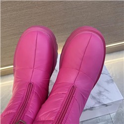 Женские ботинки-дутики яркого сочного цвета  Экспорт в Россию 🧡продавец предупреждает, что могут быть следы клея