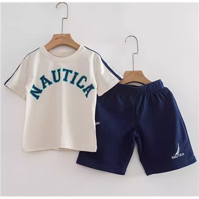 Хлопковый костюм для мальчиков на лето