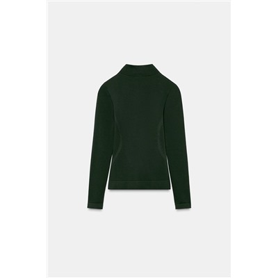 SEAMLESS MERINO WOOL BLEND JACKET - SKI COLLECTION