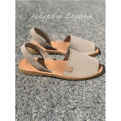 AB.ZAPATOS · 503-8 · NOB · taupe+AB.Z · Pelle · mochila serraje (610)