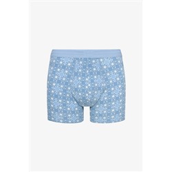 Penti Erkek Pamuklu Blue Design Çok Renkli 3lü Boxer