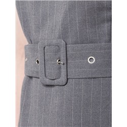 Платье из премиальной эластичной поливискозы с юбкой "полусонце"