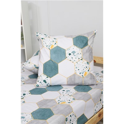 Наволочка поплин Соты