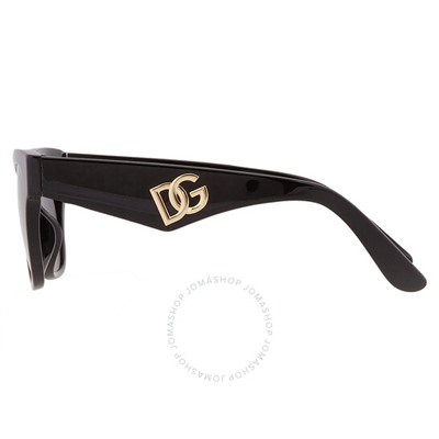 Dolce & Gabbana  Dark Grey Butterfly Ladies Sunglasses