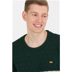 Erkek Lacivert Bisiklet Yaka Triko Kazak