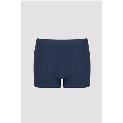 Penti Erkek Pamukl Basic Mavi 3'lü Boxer Külot