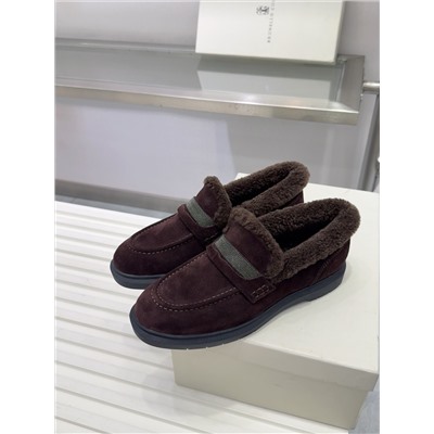 Лоферы люкс натуральная  замша