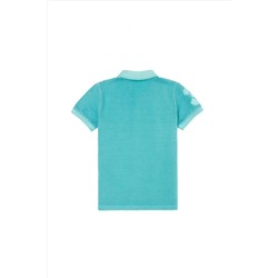 Erkek Çocuk Mint Yeşili Polo Yaka Tişört