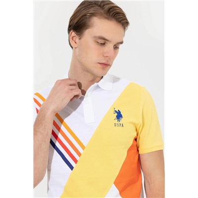 Erkek Açık Sarı Polo Yaka Tişört