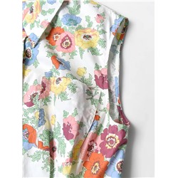 Сарафан с цветочным принтом и карманами на груди , экспорт (цена на оф сайте выше 45 тыс 🙈) Erdo*s