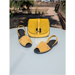 КОМБО Ab.Zapatos • 3106-8 • amarillo+AB.Z PELLE 2704 amarillo АКЦИЯ