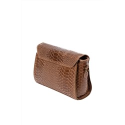 Bandolera de piel Marrón - Firenze Artegiani