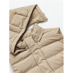 Steppweste mit Stehkragen