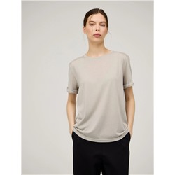 Серая футболка "Мережка"