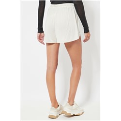 Short cintura alta - Blanco