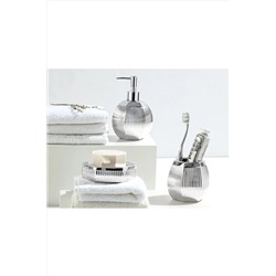 Madame Coco Bonar 3'lü Banyo Seti - Gümüş BONAR-8682116145909
