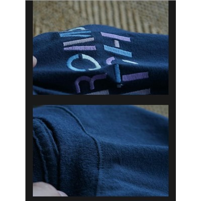 Женская футболка с вышивкой (2 цвета) Аберкромби энд Фи*ч