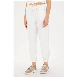 Kadın Ekru Jogger Eşofman Altı