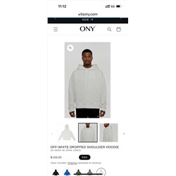 Мужское худи с капюшоном OFF-White & On*y, вариант со шнурком и без Экспорт