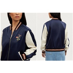 Женский двухсторонний бомбер  КОУ*Ч