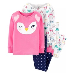 Carter's | Toddler 4-Piece Ballet Snug Fit Cotton PJs