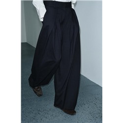 PANTALÓN WIDE LEG PINZAS ZW COLLECTION
