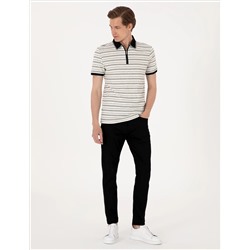 Siyah Slim Fit Jean Pantolon
