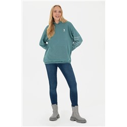 Kadın Mint Sweatshirt